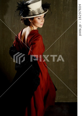 Young woman in retro syle 16297604