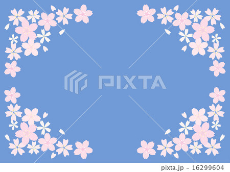 桜枠 桜枠 16299604