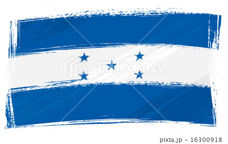Grunge Honduras flag 16300918