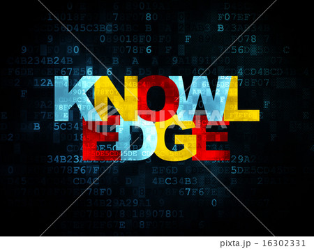 Learning concept: Knowledge on Digital background Learning concept: Knowledge on Digital background 16302331