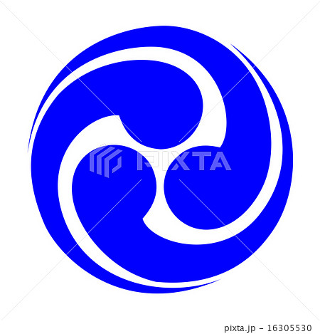 九鬼水軍　左三つ巴 16305530