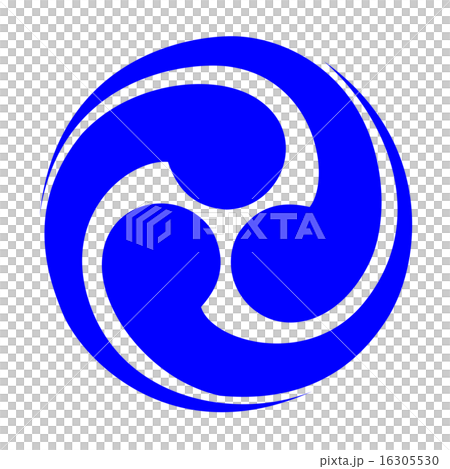 九鬼水軍　左三つ巴 16305530