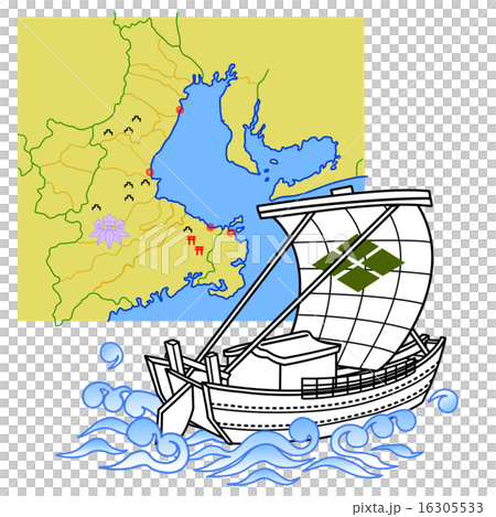応仁の乱　伊勢湾 16305533