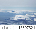 飛行機からの富士山-2 16307324