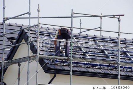 ソーラ発電の基礎工事 ソーラーパルネル取付工事 ソーラ発電の基礎工事 ソーラーパルネル取付工事 16308040