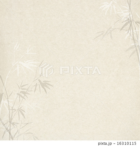 和の背景 紙 笹のイラスト素材