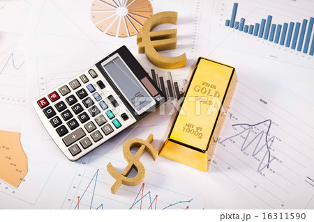 Finance Concept, coins and gold Finance Concept, coins and gold 16311590