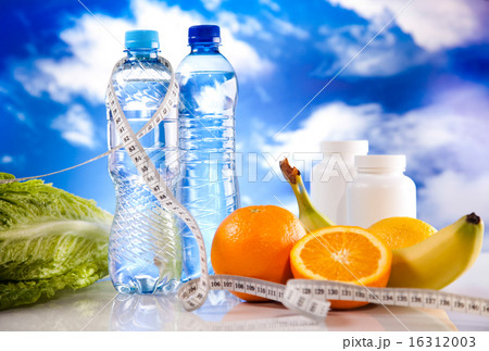 Healthy lifestyle concept, Diet and fitness 16312003