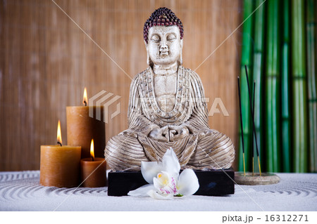 Buddha statue in a meditation Buddha statue in a meditation 16312271
