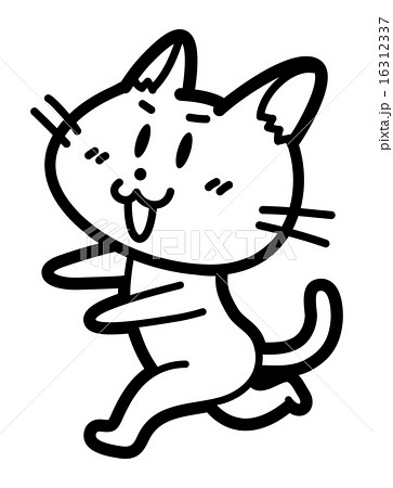 ダウンロード済み かっこいい 猫 走る イラスト 最高の壁紙のアイデアcahd