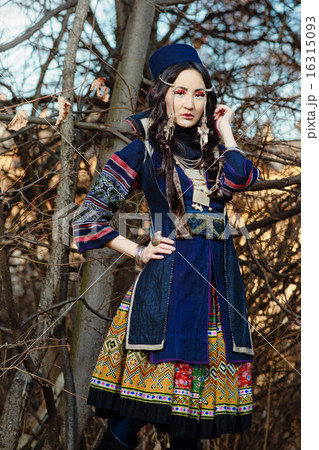 Young Girl in National Vietnam Costume 16315093