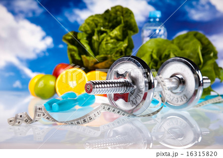 Healthy lifestyle concept, vitamins Healthy lifestyle concept, vitamins 16315820