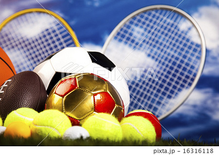 Sports Equipment detail, natural colorful tone 16316118