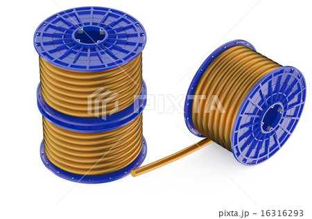 Coils of copper wires 16316293