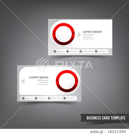 Business Card template set 034 clear style dot  16321394