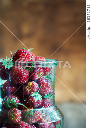 Rural Organic Strawberry is in a Jar Rural Organic Strawberry is in a Jar 16321711