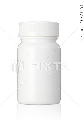 白い薬のボトル 16323254