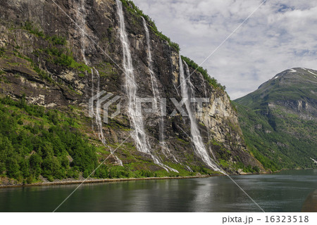 The Seven Sisters in geirangerfjord 16323518
