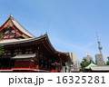 東京、浅草寺とスカイツリー 16325281