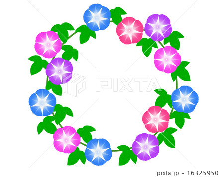 朝顔のリース 16325950