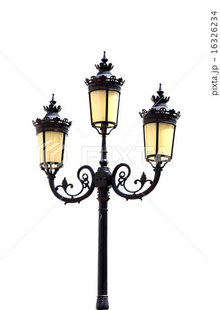 Antique lamp post 16326234