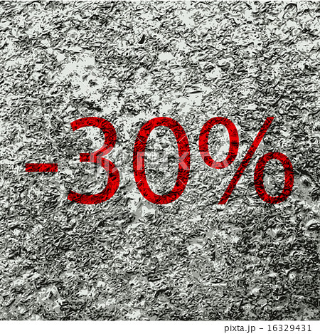 30 percent discount icon symbol Flat modern web de 16329431