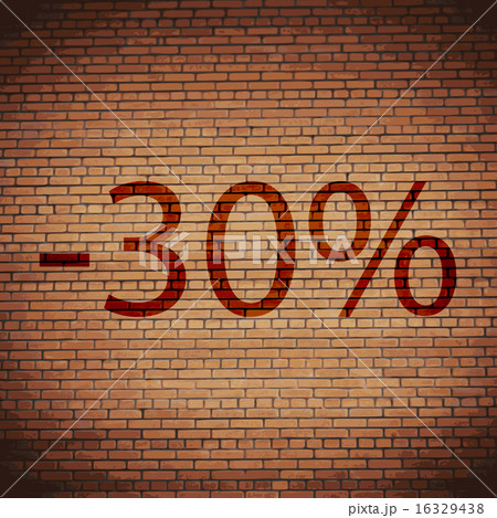30 percent discount icon symbol Flat modern web de 16329438