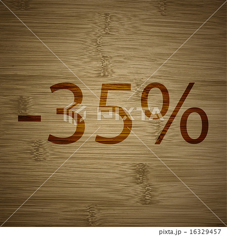 35 percent discount  icon symbol Flat modern web d 16329457