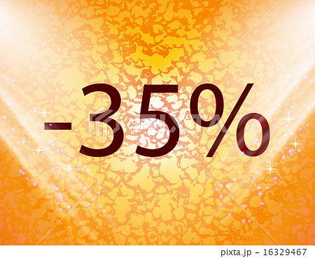 35 percent discount  icon symbol Flat modern web d 16329467