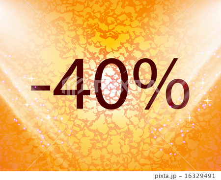 40 percent discount icon symbol Flat modern web de 40 percent discount icon symbol Flat modern web de 16329491