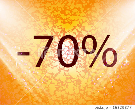 70 percent discount icon symbol Flat modern web de 16329877