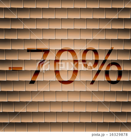 70 percent discount icon symbol Flat modern web de 16329878