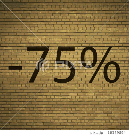 75 percent discount icon symbol Flat modern web de 75 percent discount icon symbol Flat modern web de 16329894