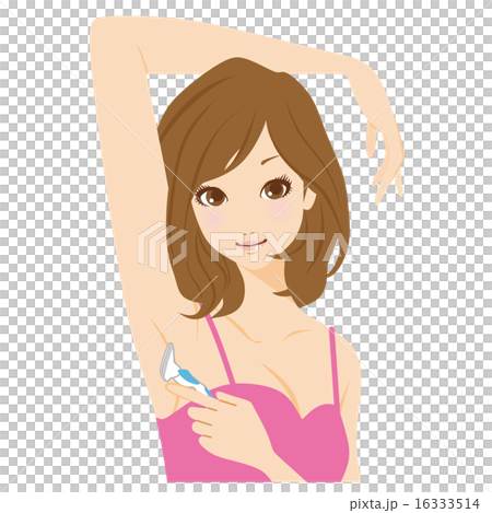 ムダ毛処理　カミソリ 16333514