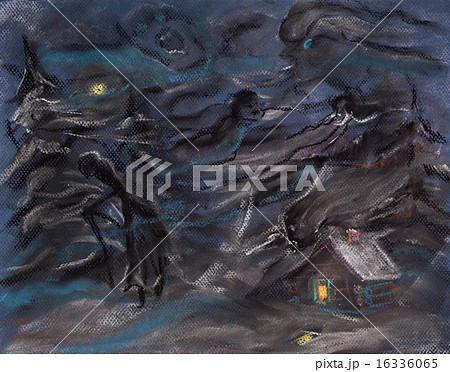 Storm in winter time 16336065