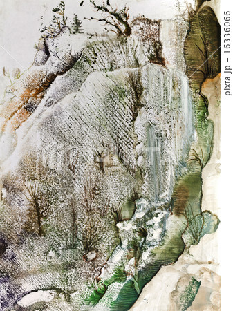 Landscape with falls 16336066