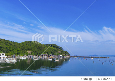 養殖イカダ宇和海 16336271