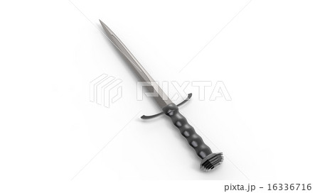 medieval two-edged sword 16336716