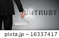 Untrust word painting on wall 16337417