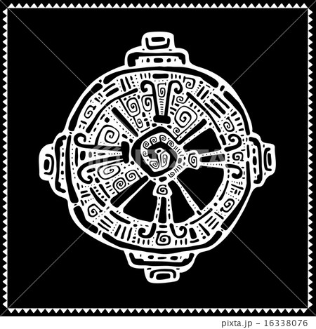 Hunab Ku.  Mayan symbol. Vector illustration. 16338076