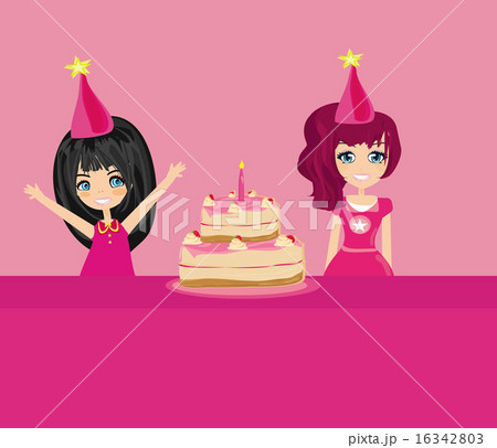 Vector children birthday party 16342803