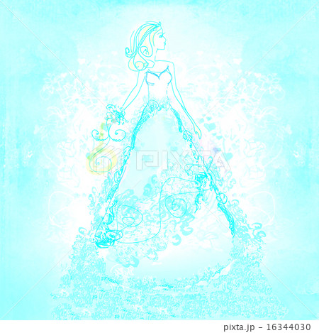Beautiful bride card Beautiful bride card 16344030