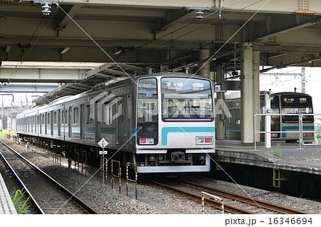 相模線 5系 橋本駅の写真素材