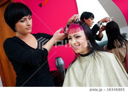 hair stylist at work hair stylist at work 16346865