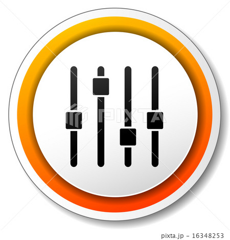 adjustment orange icon 16348253