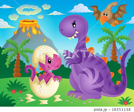 かわいいディズニー画像 最新恐竜 卵 イラスト かわいい