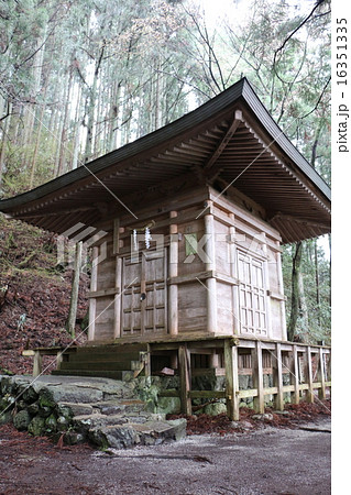 春の吉野山　義経の隠れ塔 16351335