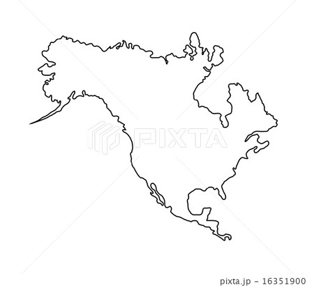 North america map North america map 16351900