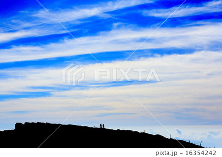 八ヶ岳・硫黄岳山頂の風景 八ヶ岳・硫黄岳山頂の風景 16354242