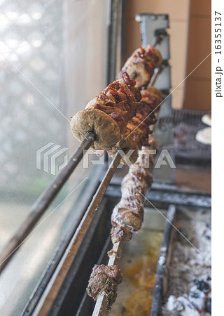 Typical greek food souvlaki 16355137